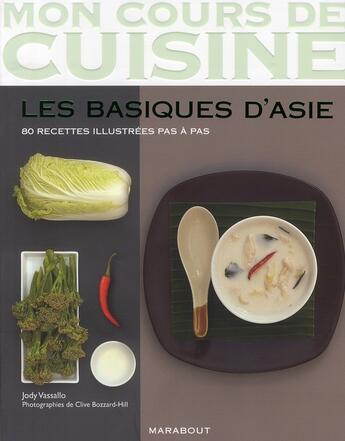 Couverture du livre « Les basiques d'Asie » de Vassalo-J aux éditions Marabout