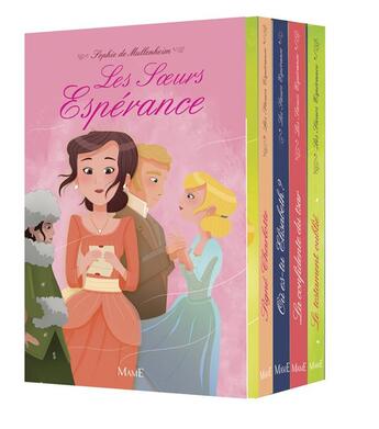 Couverture du livre « Les soeurs Espérance ; COFFRET T.1 A T.4 » de Sophie De Mullenheim aux éditions Mame