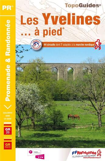 Couverture du livre « Les Yvelines... à pied » de  aux éditions Ffrp