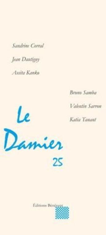 Couverture du livre « LE DAMIER T.25 » de  aux éditions Benevent