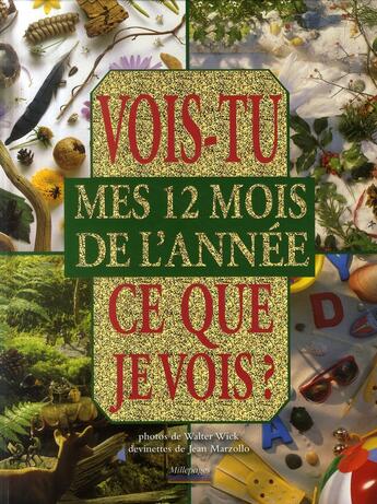 Couverture du livre « Vois-tu ce que je vois ? ; mes 12 mois de l'année » de Wick W. aux éditions Millepages