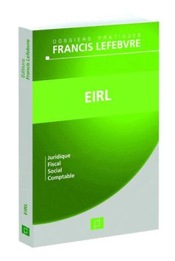 Couverture du livre « EIRL » de Mauricio Rosencof aux éditions Lefebvre