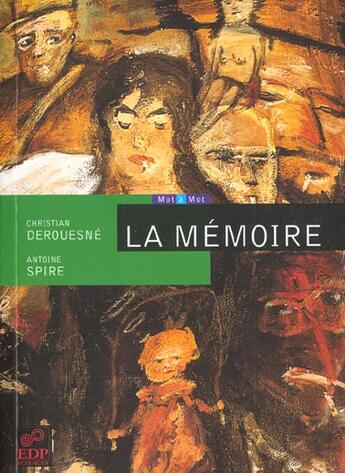 Couverture du livre « Memoire » de Derouesne C aux éditions Edp Sciences
