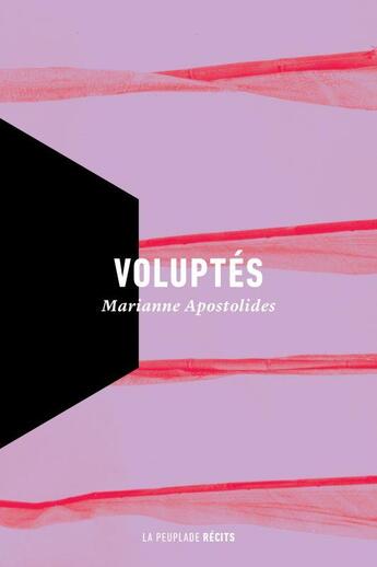 Couverture du livre « Voluptés » de Marianne Apostolides aux éditions La Peuplade