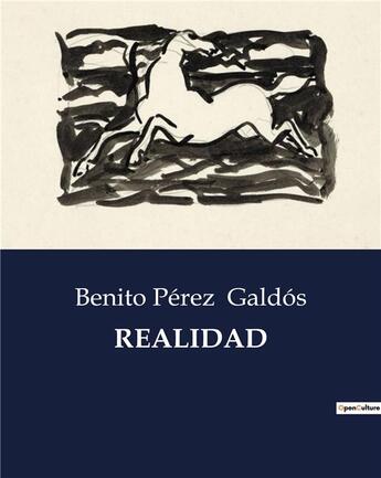 Couverture du livre « Realidad » de Benito Perez Galdos aux éditions Culturea