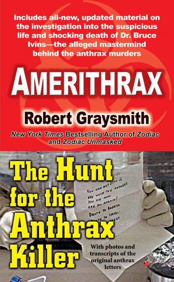 Couverture du livre « Amerithrax » de Robert Graysmith aux éditions Penguin Group Us