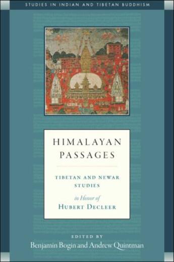 Couverture du livre « Himalayan Passages » de Andrew Quintman aux éditions Wisdom Publications