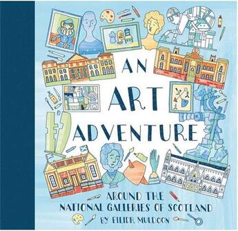 Couverture du livre « An art adventure around the national galleries of scotland » de Muldoon aux éditions Gallery Of Scotland