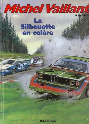 Couverture du livre « Michel Vaillant t.33 ; la silhouette en colère » de Jean Graton aux éditions Dargaud