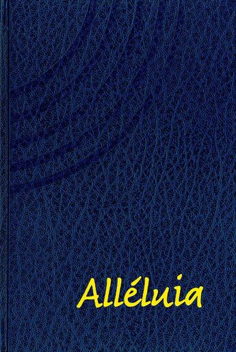 Couverture du livre « Alleluia. recueil de cantiques (3e ed.) » de  aux éditions Olivetan