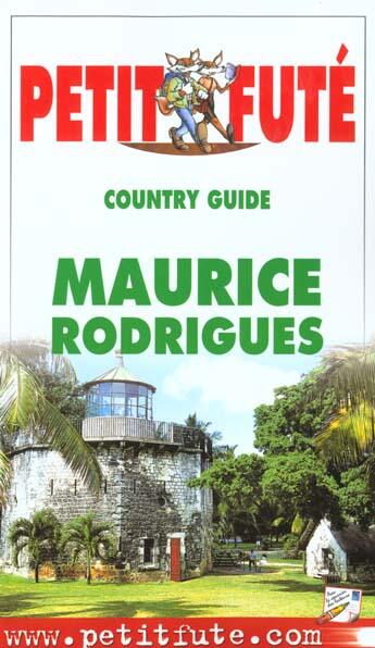 Couverture du livre « Maurice rodrigues 2001, le petit fute » de Collectif Petit Fute aux éditions Le Petit Fute