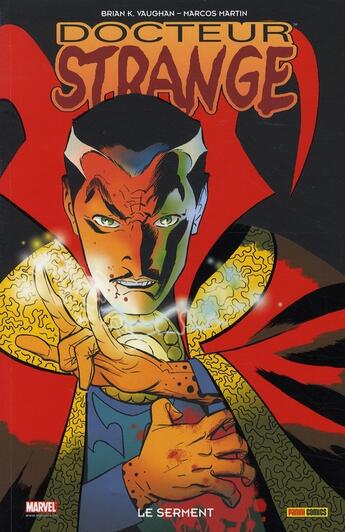 Couverture du livre « Doctor Strange : le serment » de Brian K. Vaughan et Marcos Martin aux éditions Panini