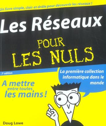 Couverture du livre « Les Reseaux » de Doug Lowe aux éditions First Interactive