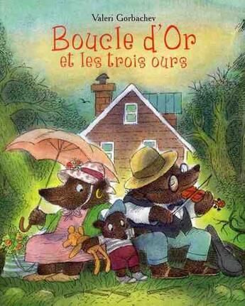 Couverture du livre « Boucle d'or et les trois ours » de Gorbache Valeri aux éditions Mijade