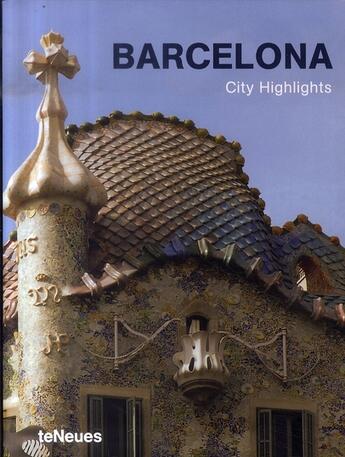 Couverture du livre « Barcelona ; city highlights » de  aux éditions Teneues - Livre