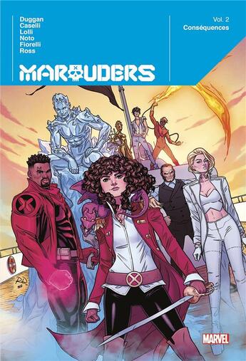 Couverture du livre « Marauders Tome 2 : conséquences » de Stefano Caselli et Gerry Duggan et Matteo Lolli et Phil Noto aux éditions Panini