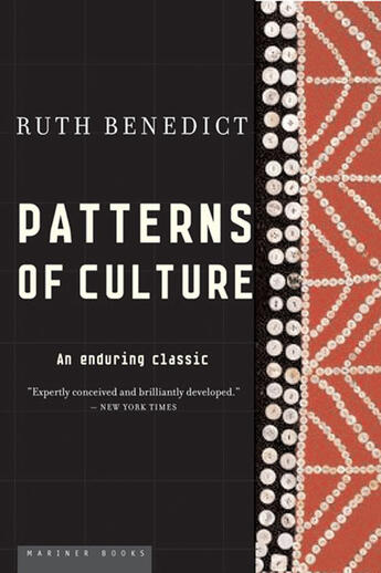 Couverture du livre « Patterns of Culture » de Ruth Benedict aux éditions Houghton Mifflin Harcourt