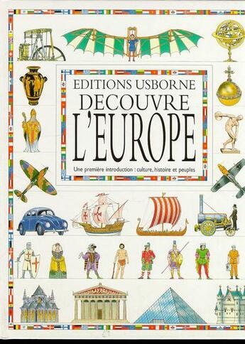 Couverture du livre « Decouvre l'europe » de Rebecca Treays et Stephen Cartwright aux éditions Usborne