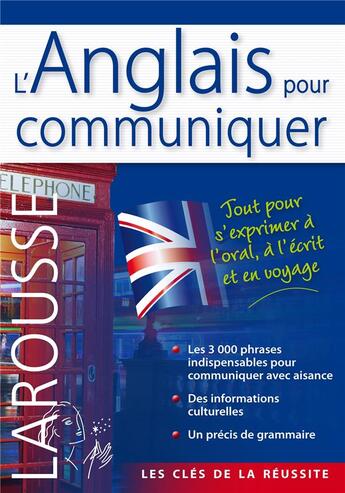 Couverture du livre « L'anglais pour communiquer » de  aux éditions Larousse