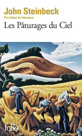 Couverture du livre « Les pâturages du ciel » de John Steinbeck aux éditions Folio