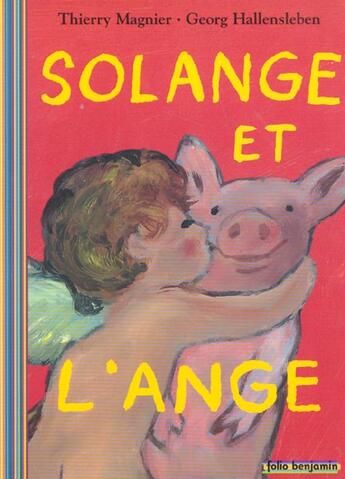 Couverture du livre « Solange et l'ange » de Hallensleben/Magnier aux éditions Gallimard-jeunesse