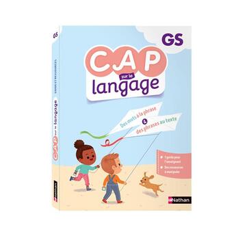 Couverture du livre « Cap sur le langage - guide et ressources gs » de Rouchon/Tachon aux éditions Nathan