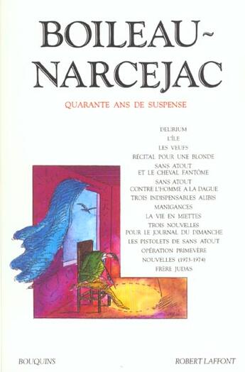 Couverture du livre « Oeuvres t.3 » de Boileau-Narcejac aux éditions Bouquins