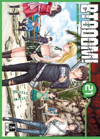 Couverture du livre « Btooom ! Tome 21 » de Junya Inoue aux éditions Glenat