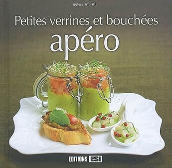 Couverture du livre « Petites verrines et bouchées apéro » de Sylvie Ait-Ali aux éditions Editions Esi