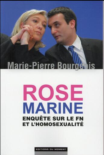 Couverture du livre « Rose marine » de Marie-Pierre Bourgeois aux éditions Editions Du Moment