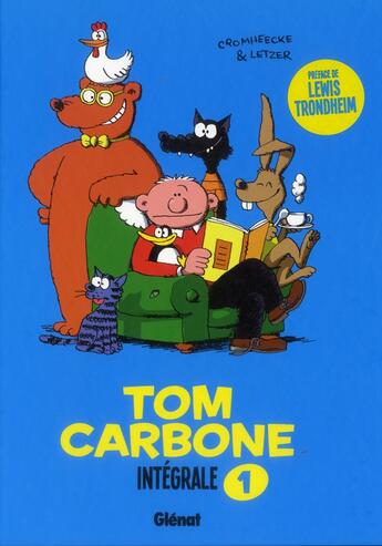 Couverture du livre « Tom Carbone ; intégrale Tome 1 » de Laurent Letzer et Luc Cromheecke aux éditions Glenat