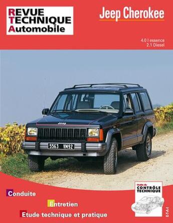 Couverture du livre « Jeep cherokee - moteur essence 