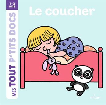 Couverture du livre « Le coucher » de Charlotte Ameling aux éditions Milan