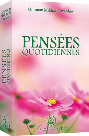 Couverture du livre « Pensées quotidiennes 2015 » de Omraam Mikhael Aivanhov aux éditions Prosveta