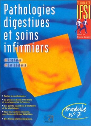 Couverture du livre « Pathologie digestive et soins infirmiers » de Editions Lamarre aux éditions Lamarre