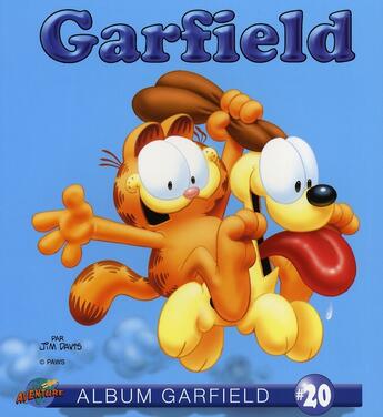 Couverture du livre « Garfield t.20 » de Jim Davis aux éditions Presses Aventure