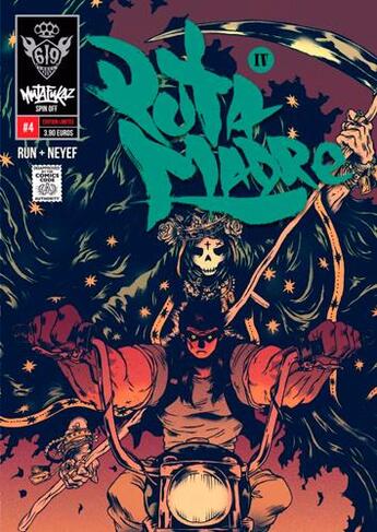 Couverture du livre « Mutafukaz' puta madre Tome 4 » de Run et Neyef aux éditions Ankama