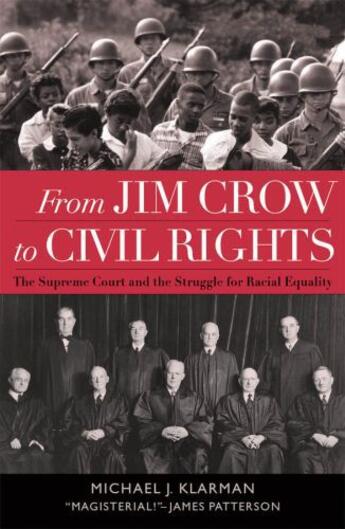 Couverture du livre « From Jim Crow to Civil Rights: The Supreme Court and the Struggle for » de Klarman Michael J aux éditions Oxford University Press Usa