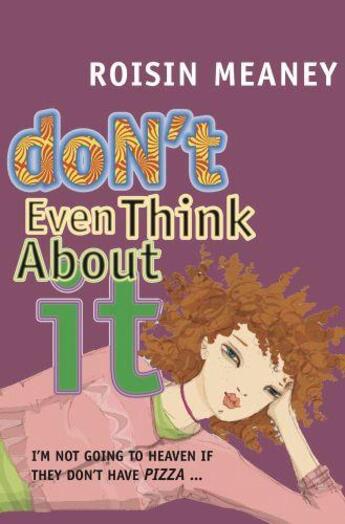 Couverture du livre « Don't Even Think About It » de Meaney Roisin aux éditions The O'brien Press Digital