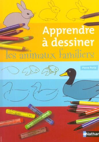 Couverture du livre « App a dessiner les animaux fam » de Pierre Porte aux éditions Nathan
