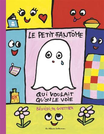 Couverture du livre « Le petit fantome qui voulait qu'on le voie » de Guettier aux éditions Casterman