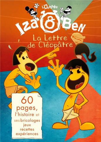 Couverture du livre « Iza et Ben ; la lettre de Cléopâtre » de Jen Killy aux éditions Books On Demand