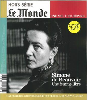 Couverture du livre « Le monde hs une vie/une oeuvre n 40 simone de beauvoir - fevrier 2019 (reedition) » de  aux éditions Le Monde Hors-serie