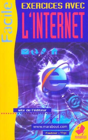 Couverture du livre « Exercices Avec L'Internet » de Virga aux éditions Marabout