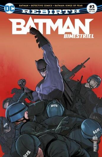 Couverture du livre « Batman rebirth bimestriel n.3 : piège mental » de  aux éditions Urban Comics Press