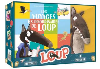 Couverture du livre « Le Loup : les voyages extraordinaires de Loup » de Orianne Lallemand et Eleonore Thuillier aux éditions Auzou