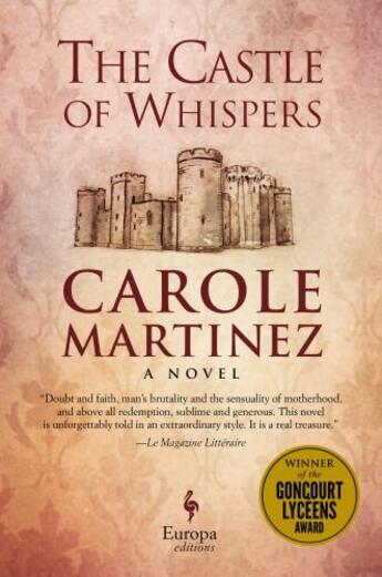 Couverture du livre « The Castle of Whispers » de Carole Martinez aux éditions Europa