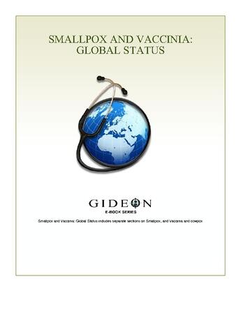 Couverture du livre « Smallpox and vaccinia ; global status » de Gideon Informatics Inc. aux éditions Gideon Informatics