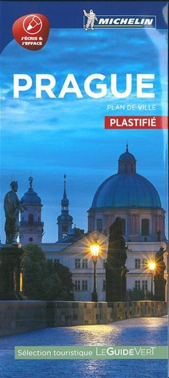 Couverture du livre « Prague - plan de ville plastifie » de Collectif Michelin aux éditions Michelin