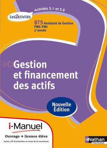 Couverture du livre « Activites 5.1 et 5.2 - bts ag pme-pmi les activites i-manuel bi-media » de Doussy/Lami-Barbieri aux éditions Nathan